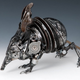 Illustration for article titled These Sculptures Turn Car Parts Into An Entire Animal Kingdom